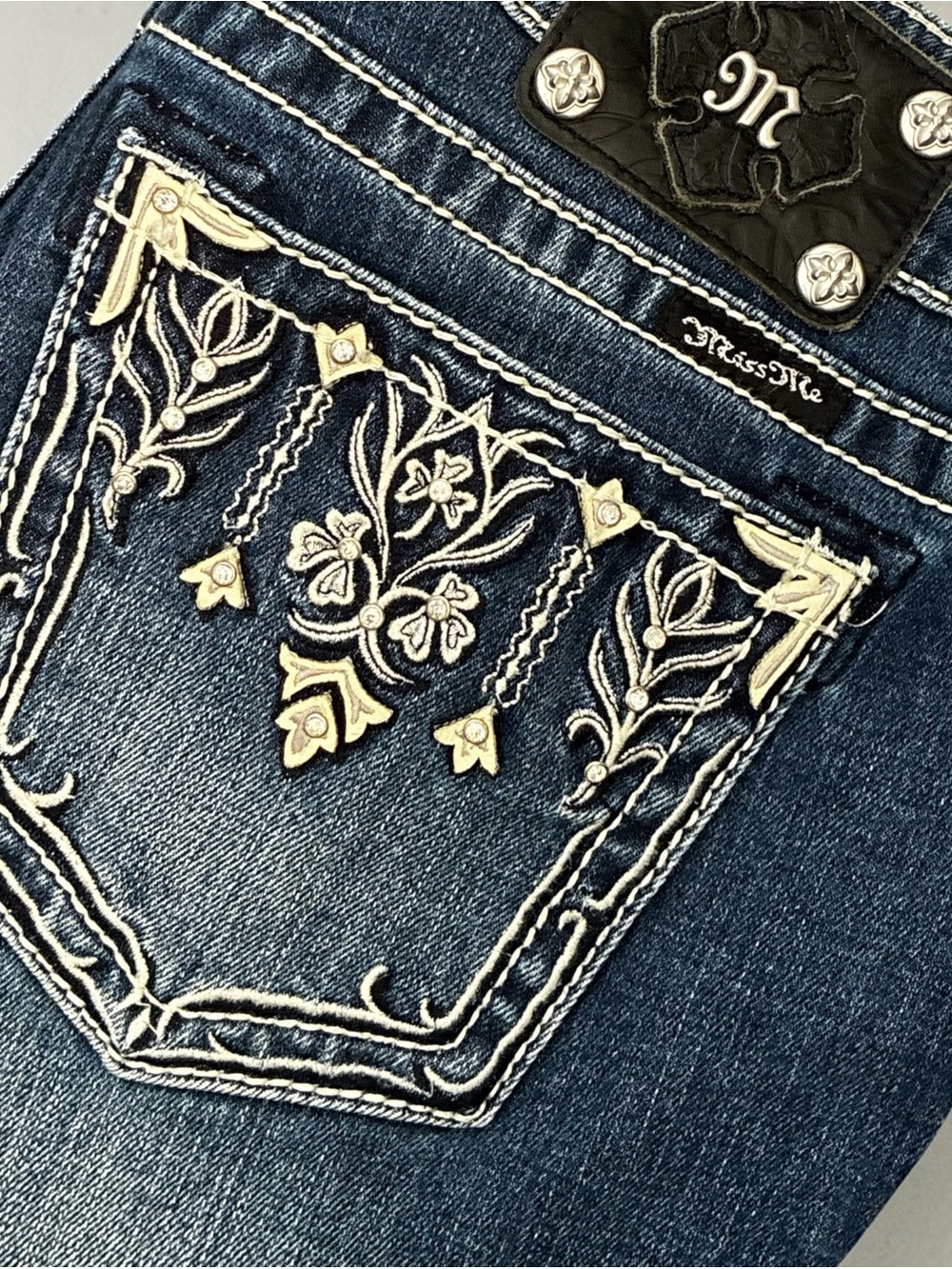 Miss Me Dark Blue Bootcut Jeans